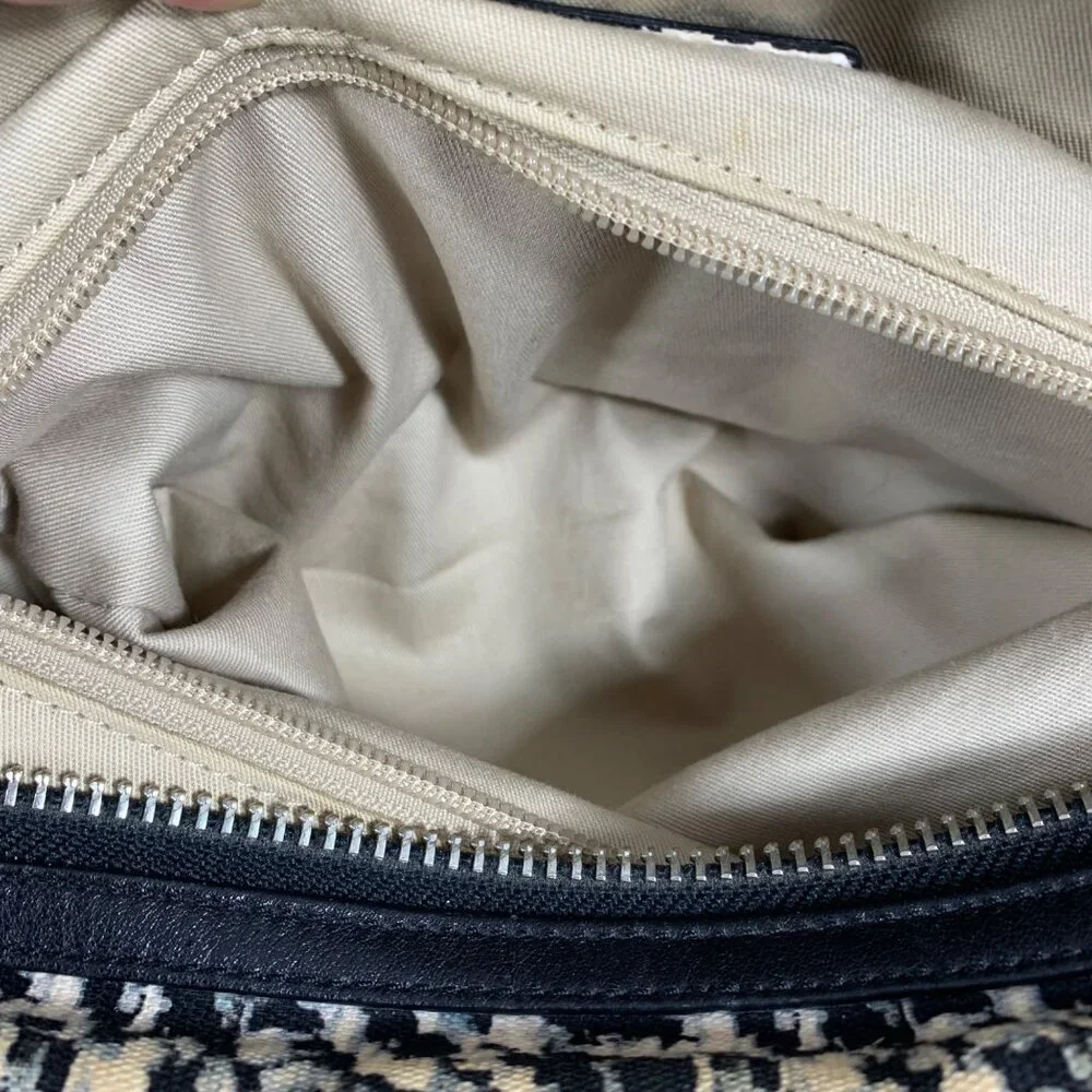 COACH Haley Canvas/Leather Trim Satchel Shoulder Bag + Hang Tag, Tassels 25814